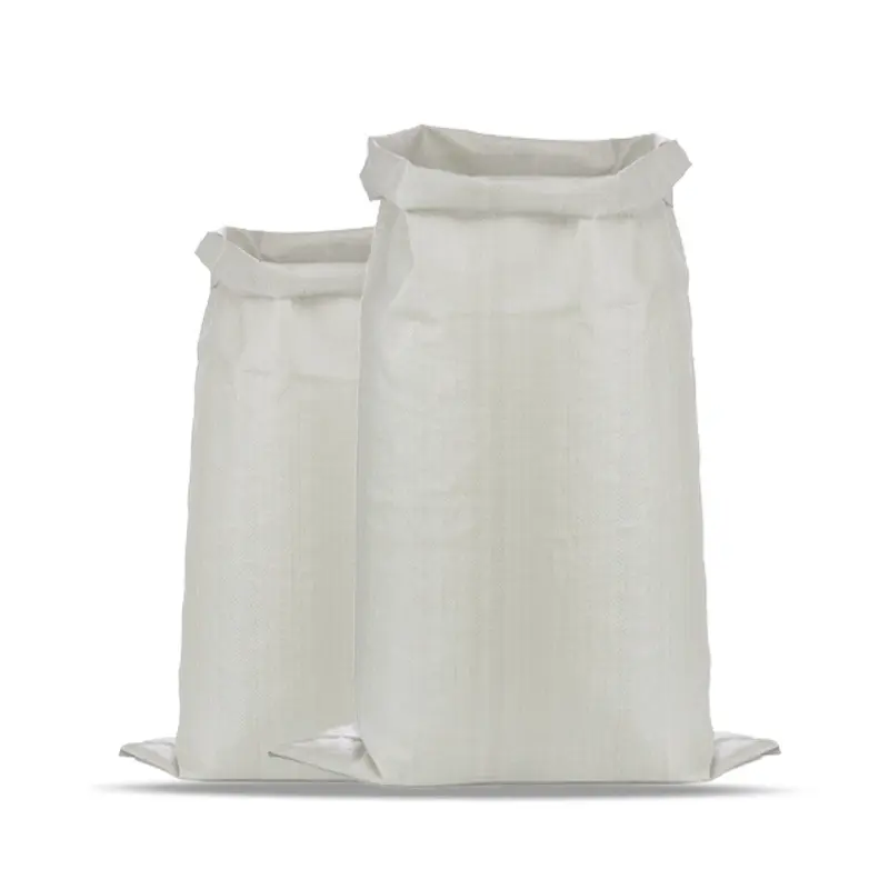 Sacco di vendita a basso costo per il riso 25Kg 40Kg 50Kg Pp tessuto sacchetto di legna da ardere imballaggio maglia borsa in tessuto Pp