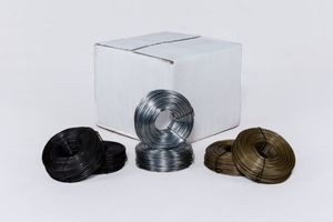 سلك ربط أسود ملدن ناعم من الفولاذ Q195 مقاس 16 بسمك 1.25 مم على شكل لفائف صغيرة - Product Image 6