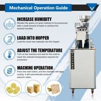 Machine automatique en acier inoxydable pour galettes de riz + machine à faire des galettes de riz et des chips de riz au meilleur prix