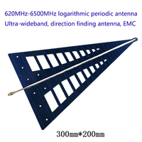 Antenne logarithmique périodique dédiée UWB, antenne de détection de direction, analyseur de spectre, analyse de signal, positionnement, antenne EMC