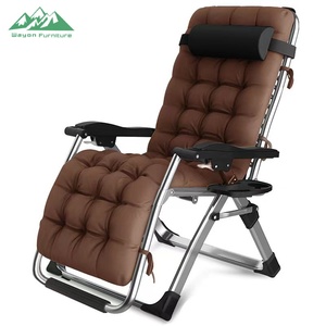 Silla Reclinable de Gravedad Cero de Lujo Wayon con Cojín Suave, Silla Plegable para Patio - Product Image 3