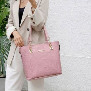 Nuevo Set de Bolsos Casuales de Moda para Mujer 2025 al por Mayor - 6 Piezas, Mini Bolso de Mano con Cremallera, Forro de Cuero Genuino Impermeable - Product Image 4