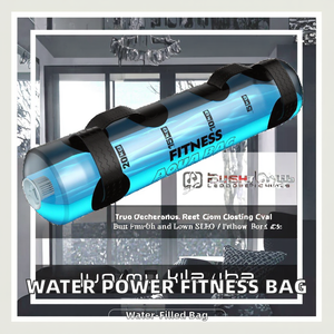 BODONG Portable PVC Adjustable Water Power Bag for Stability Strength Training Eco-Friendly <b>5kg</b>-35kg <b>Weight</b> Range 20x75cm Unisex - Product Image 2