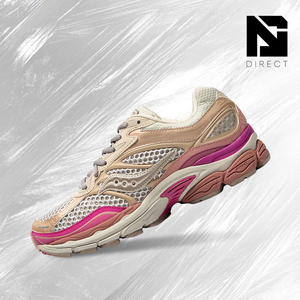 รองเท้าวิ่ง Saucony Progrid Omni สำหรับผู้หญิง ระบายอากาศได้ดี แบบผูกเชือก ส้นเตี้ย - Product Image 1