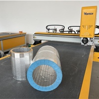 Prix de la machine de découpe de panneaux de conduits en fibre de verre, de conduits en feuille de phénolique UL, de conduits PI