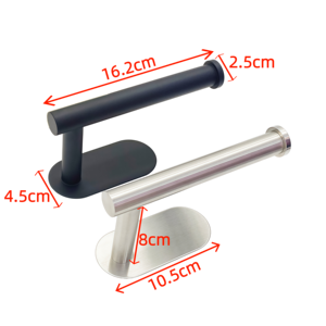 Wholesale High Quality Modern Stainless Steel 304 Chrome Finish Wall-Mounted Bathroom Standing <strong>Toilet</strong> <strong>Paper</strong> <strong>Holder</strong> <strong>Stand</strong> - Product Image 3