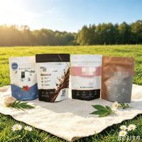 Bolsitas de Té Verde / Bolsas de Plástico para Empacar Té / Bolsitas Pequeñas para Té, Café y Azúcar