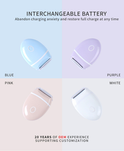 أداة إزالة الشعر 3 في 1 بدون ألم للجسم والوجه، جهاز إزالة الشعر الكهربائي للنساء - مقاوم للماء IPX5 للاستخدام المنزلي وفي السيارة - Product Image 3