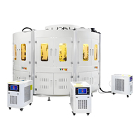 Línea de Producción de Máquina de Serigrafía de Seis Colores Totalmente Automática con Servocontrolador para Botellas Redondas y Planas, Curado UV