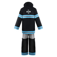Costume de Cosplay Fire Force Shinra Kusakabe – Uniforme de Pompier Masculin Équipe 8 Anime XS S M L XL XXL XXXL pour Jeu de Rôle Anime