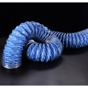Ducto Flexible <span class=keywords><strong>de</strong></span> <span class=keywords><strong>Lona</strong></span> <span class=keywords><strong>de</strong></span> Tela Resistente al Fuego con Revestimiento <span class=keywords><strong>de</strong></span> PVC <span class=keywords><strong>para</strong></span> Ventilación - Product Image 3