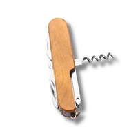 Couteau pliant multifonction Jiayang en acier inoxydable avec manche en alliage d'aluminium, couleur et logo personnalisables pour le camping en plein air