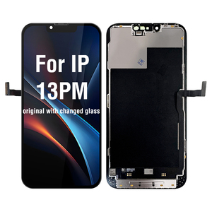 <span class=keywords><strong>Écran</strong></span> d'origine avec verre modifié pour iPhone 13 Pro Max sans cadre – Remplacement <span class=keywords><strong>de</strong></span> <span class=keywords><strong>téléphone</strong></span> pour réparer les <span class=keywords><strong>écran</strong></span>s OLED cassés - Product Image 1