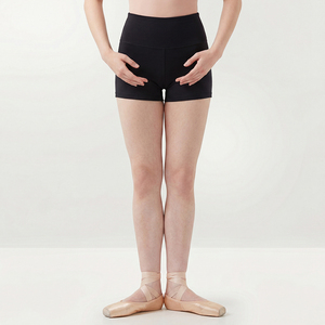 Shorts de Baile de Cintura Alta con Spandex para Mujer, Leotardo Corto para Práctica de Ballet, Ropa de Baile con Cintura Elástica, Pantalones Cortos Deportivos Elásticos - Product Image 3