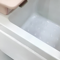 Chaise de pédicure hydraulique portable pour spa des pieds, station de pédicure multifonctionnelle pour salon de manucure, système de jet sans tuyau à drainage automatique