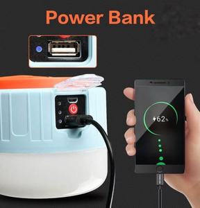 Lampe solaire multifonctionnelle pour le camping, lanterne LED portable avec crochet de suspension, chargement USB, pour le camping, la pêche, la randonnée - Product Image 6