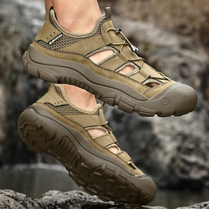 <span class=keywords><strong>Sandalias</strong></span> Casuales <span class=keywords><strong>de</strong></span> Verano para <span class=keywords><strong>Hombre</strong></span>, Venta al por Mayor <span class=keywords><strong>de</strong></span> Fábrica, Zapatos <span class=keywords><strong>de</strong></span> <span class=keywords><strong>Senderismo</strong></span> y Vadeo para Exteriores, Punta Cerrada, Transpirables, con Orificios, <span class=keywords><strong>Sandalias</strong></span> Deportivas - Product Image 3