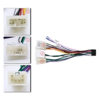 Marco de Radio para Coche Meihua con Cámara de Marcha Atrás y Ranura para Tarjeta SD para Highlander 2000-2007, Cable RCA y Arnés de Cableado, 1 Año de Garantía