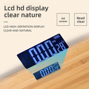 Trong kho có thể sạc lại điện tử sức khỏe cơ thể trọng lượng Quy mô tùy chỉnh số lượng lớn thứ tự xuyên biên giới tre LCD Bảng điều chỉnh tối đa 180kg - Product Image 3
