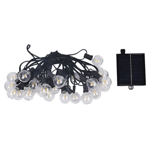 Solar Outdoor Waterproof String <b>Lights</b> LED Bubble Bulbs Remote Control Garden Camping Decoration 36V - Product Image 2