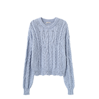Chandails pour femmes personnalisés ensemble de vêtements en tricot pull Wanita Ropa De Mujer Roupas Femininas Da Moda pull en tricot Perempuan