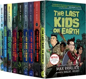 9 volúmenes, un conjunto de los últimos niños en la tierra, libros de cuentos de novelas de aventuras de fantasía mágica de tapa dura para niños