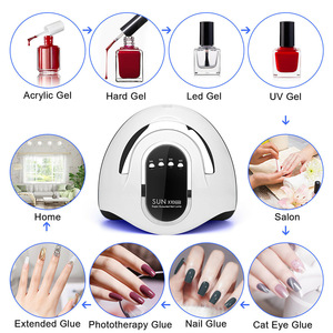 Lampe à ongles UV LED 220W, 66 perles, sécheuse portable pour vernis gel, séchage rapide, machine de photothérapie pour manucure, pour salon de manucure - Product Image 4