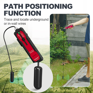 Localizador de Cables Subterráneos NOYAFA NF-817L de Potencia Mejorada, Dispositivo de Detección de Roturas y Seguimiento de Líneas de 500 m - Product Image 4