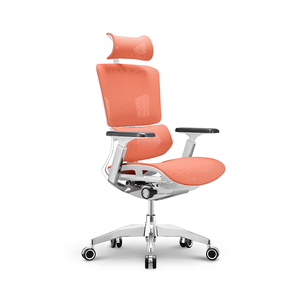 Asiento de malla de nailon <span class=keywords><strong>Wintex</strong></span> ejecutivo de aluminio fuerte, silla de oficina ergonómica Ceo Boss grande y alta, resistente con soporte Lumbar - Product Image 2
