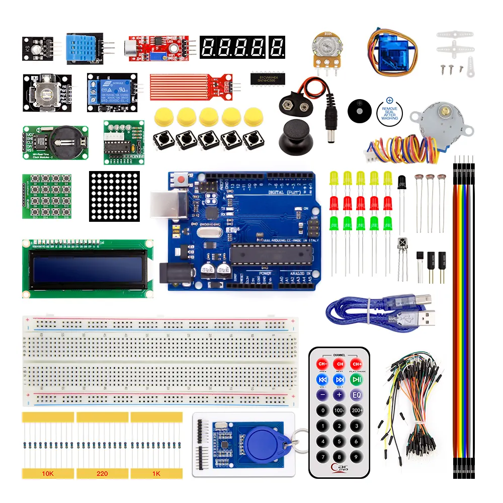 Shinyo פרויקט השלם ביותר אולטימטיבי Starter Kit עם הדרכה תואם עם Arduino IDE