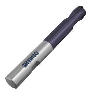 KRINO - 240080400 HSS-CO 8% Two flutes round edges end mills TIALN with Weldon shank <b>long</b> series - EAN 8014249403197 <b>DRILL</b> <b>BITS</b> - Product Image 3
