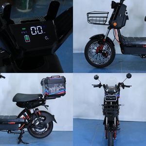 Customizable Color 48V20Ah Fast Urban 500W Scooter Carbon Fiber Wheel 16-3.0 Steel <b>Frame</b> Lead-acid Rear Hub Motor Elec - Product Image 3