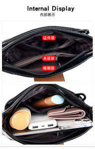 Nuevo Bolso de Mano Moderno y Popular de Cuero Sólido de Alta Calidad, Gran Capacidad, Portátil, Bolso de Hombro para Mujer - Product Image 5