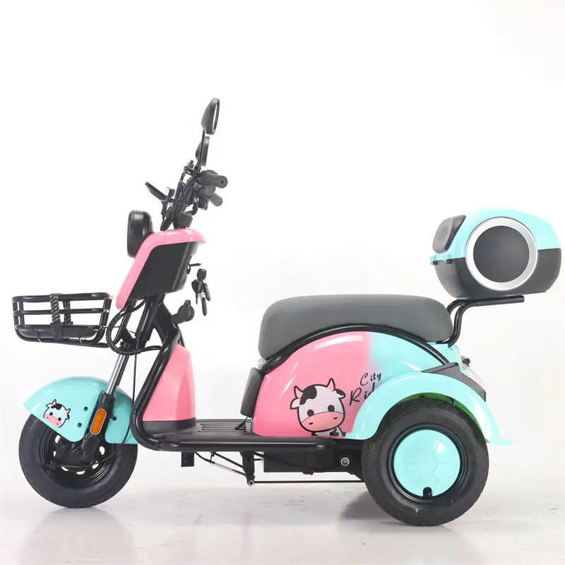 New Design Women Tricycle Bike Bicycle Powerful Electric Scooter electric tricycles 3 wheel electric scooter mobility