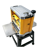 Raboteuse à banc Hengnuorui 330 mm 2 kW 220 V avec alimentation et retour automatiques, tête de coupe spirale, utilisation facile