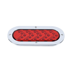 Feu arrière latéral LED Skyearth 48W, 3 couleurs (blanc, rouge, jaune), lampe de positionnement ovale pour camion, tracteur, remorque - Product Image 5