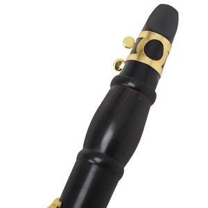 Barra superior de ébano Bb de alta calidad, tubo de tegulación <span class=keywords><strong>doble</strong></span> profesional de cobre blanco, <span class=keywords><strong>clarinete</strong></span> de Llave de Oro de viento de madera, alta calidad - Product Image 3