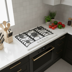 Built-in <strong>Gas</strong> <strong>Cooker</strong> with Electronic Ignition 4 Burners Stainless Steel Panel Household Use Battery Operated - Product Image 2