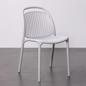 เก้าอี้พลาสติก PP ซ้อนได้สำหรับรับประทานอาหารกลางแจ้งดีไซน์ใหม่เก้าอี้รับประทานอาหาร - Product Image 3