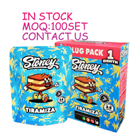Sacs en Mylar Prêts à Expédier 3.5 3.5g 7g 14g Sac en Mylar Bonbons Biscuits Anti-odeur Sacs en Mylar avec Boîte d'Exposition