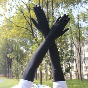 <span class=keywords><strong>Gants</strong></span> de bal noirs <span class=keywords><strong>Gatsby</strong></span> pour femmes, style années 20, avec plumes de poulet, longs, pour opéra, détection de métal, en stock - Product Image 4