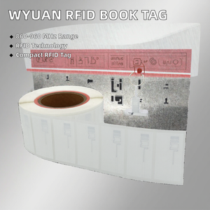 Wyuan UHF RFID thụ động thẻ cuốn sách tầm xa 860-960MHz chip sticker cho thư viện quản lý tập tin lưu trữ tài liệu theo dõi truy cập - Product Image 3