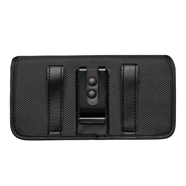 Horizontal Nylon Cell Phone Pouch Holster for iPhone 6 7 8 Plus Xs Max for iphone 11 11 Pro Cover With Waist Belt Clip