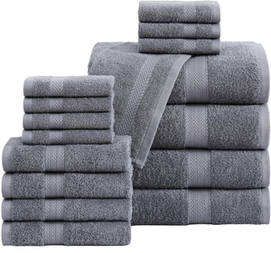 Juego de Toallas de Cocina Ultra Suaves, Gruesas, Absorbentes, de Secado Rápido, Personalizables, de Calidad Turca Premium, 100% Algodón, para Hogar y Hoteles - Product Image 1