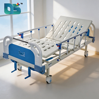 Peso 68 kg Capacidad de Carga 150 kg Elevación Trasera 0-75 °   Eleva las Piernas 0-45 ° Cama de Hospital Manual Ajustable