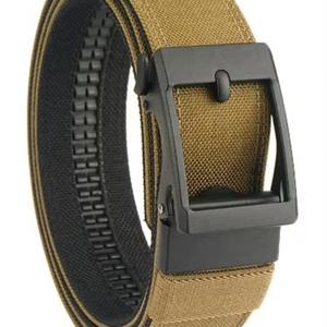 Ceinture à cliquet réglable en nylon pour entraînement quotidien, port dissimulé et chasse, avec glissière en toile robuste et fonctionnement automatique - Product Image 4