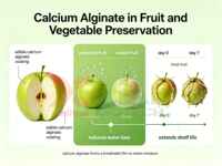 ZEAL Stabilisateurs et épaississants d'alginate de calcium de qualité supérieure |   CAS 9005-35-0 |   Qualité alimentaire/pharmaceutique |   Poudre pour pansement |   Calcium