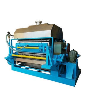 Machine de moulage de pulpe Zengtuo à entraînement par engrenages, vente en gros, économique, pour la production de barquettes à œufs - Product Image 5