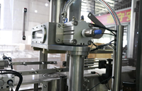 Machine automatique de remplissage et de scellage d'azote sous vide machine à sceller les canettes de bière en plastique et aluminium machine de mise en conserve