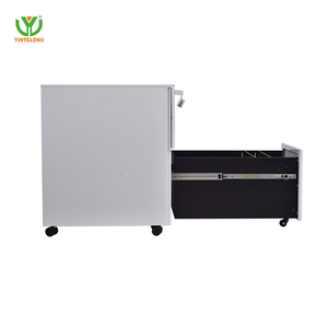 Yinlong thép di động bệ <span class=keywords><strong>3</strong></span> ngăn kéo di động Tủ hồ sơ lăn bệ di động văn phòng lưu trữ kim loại tủ với <span class=keywords><strong>3</strong></span> ngăn kéo - Product Image 5
